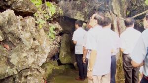 Di tích hang Co Phương được công nhận là di tích lịch sử cấp quốc gia