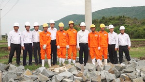 EVNSPC kiểm tra công tác phòng chống lụt bão và các hệ thống năng lượng tái tạo Ninh Thuận