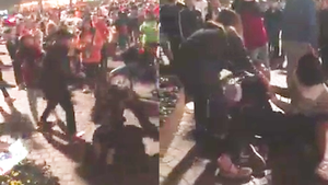 Video: Đi chơi Noel, nam thanh niên bị nhóm người lao vào đánh tại Hồ Gươm