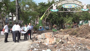 Bàn giao mặt bằng xây dựng nhà ga Lê Thị Riêng tuyến Metro số 2