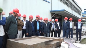 Lãnh đạo Tập đoàn Công nghiệp Than – Khoáng sản Việt Nam kiểm tra SXKD các đơn vị khối Khoáng sản tại Lào Cai