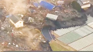 Video: Đài truyền hình NHK phát lại hình ảnh trận sóng thần lịch sử