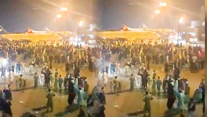 Video: Sân bay Kabul hỗn loạn, hàng ngàn người chen lấn tìm cách rời khỏi Afghanistan