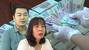 Video: Bắt tạm giam hai vợ chồng trú tại TP.HCM tàng trữ, tiêu thụ hàng tỉ đồng tiền giả