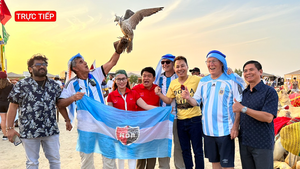 Trực tiếp: Bùng nổ không khí trước trận chung kết World Cup 2022 giữa Pháp - Argentina