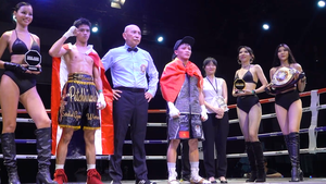 Video: Lê Hữu Toàn xuất sắc giành đai vô địch WBA châu Á hạng minimum sau trận đấu kéo dài 12 hiệp