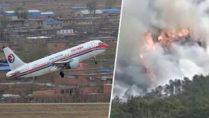 Video: Rơi máy bay chở 133 người ở Quảng Tây, đội cứu hộ đã tới hiện trường