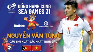 Video: Văn Tùng được bình chọn cầu thủ xuất sắc nhất trận U23 Việt Nam - U23 Timor Leste