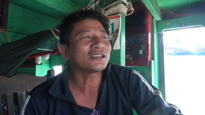 Video: Thuyền trưởng kể lại phút cứu ngư dân Bình Thuận trên biển