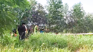 Video: Phát hiện nam công nhân tử vong giữa bụi cỏ trong KCN ở Bình Phước