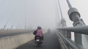 Video: Sương mù bao phủ các tỉnh miền Tây ngày cận Tết