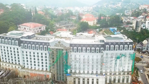 Xây tăng thêm 4.500m2, khách sạn Merperle Dalat bị phạt 110 triệu đồng