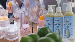 Góc nhìn trưa nay: Học sinh ứng dụng bài học ở trường chế tạo mỹ phẩm hữu cơ
