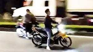 Video: Khởi tố, bắt sáu người thuộc nhóm hàng trăm 'quái xế' đua xe trái phép trên quốc lộ 1
