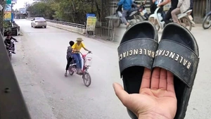 Video: Ba học sinh bỏ dép, giấy 'xin lỗi cha mẹ' trên cầu, cả làng thót tim đi tìm