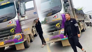 Video: Khởi tố ông chủ lái xe ben lao vào cảnh sát giao thông