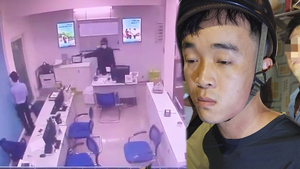 Video: Bắt nghi phạm cướp ngân hàng, đang trốn trong phòng trọ ở Đà Nẵng
