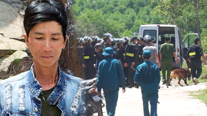 Hàng trăm cảnh sát và chó nghiệp vụ lên núi Hòn Dữ truy lùng người đàn ông đâm chết 3 người