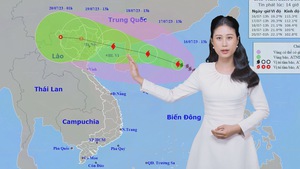 Dự báo thời tiết 16-7: Bão số 1 sẽ đổ bộ vào phía Đông Bắc Bộ của Việt Nam