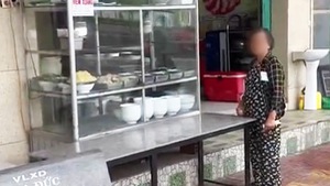 Quán cơm bị tố 'dồn thức ăn thừa để bán lại' ở Bình Định bị phạt 4 triệu đồng