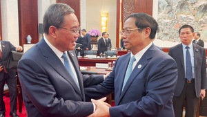 Thủ tướng Phạm Minh Chính và Thủ tướng Trung Quốc Lý Cường khẳng định sự coi trọng lẫn nhau với mối quan hệ song phương