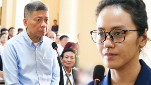 Bà Trương Mỹ Lan viết đơn tại tòa, xin chuyển 1.650 tỉ khắc phục thay chồng và cháu gái