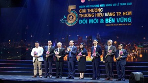 TP.HCM vinh danh 29 doanh nghiệp đạt giải Thương hiệu Vàng 2024