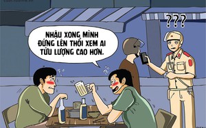 Thú vui mới của dân nhậu