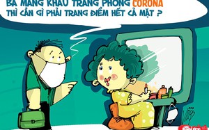 Chị em tiết kiệm phấn son thời dịch corona