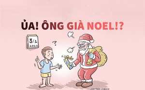 Ông già Noel cũng chơi hệ 'dây thun'?
