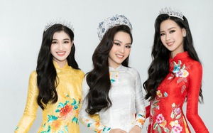 Top 3 Miss World Vietnam 2022 khoe sắc với áo dài