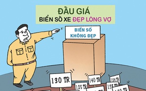 Biển số xe không đẹp nhưng trị giá cả trăm triệu