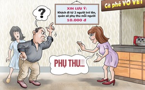 Quán cà phê 'phụ thu lạ' khiến dân mạng tranh cãi