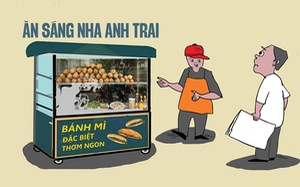 Bánh mì 'tinh hoa đường phố' đe dọa 'đường ruột'