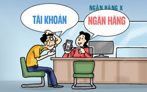 Thanh niên bẽ bàng ở ngân hàng