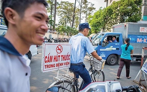 ​Xe đạp cấm hút thuốc đấy!