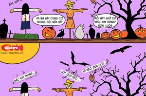 Bắc kim thang gia nhập hội Halloween