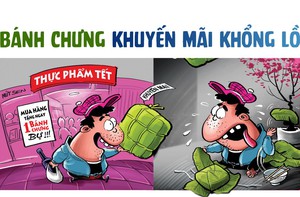 Bánh chưng khuyến mãi