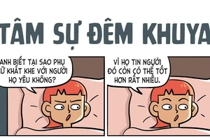 Tâm sự đêm khuya: Ai yêu ai hơn?