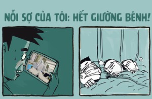 Nỗi sợ của tôi: Hết giường bệnh