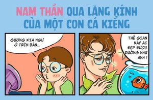 Nam thần qua lăng kính của một con cá kiểng