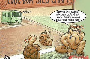 Cuộc đua siêu chậm: Con lười về nhất, rùa về nhì...
