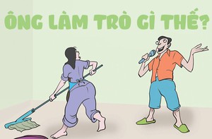 Cổ vũ vợ yêu trong ngày Phụ nữ
