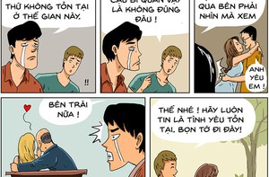 Đừng bi quan, tình yêu luôn ở quanh ta