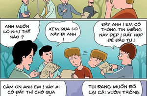Khi cò đất vớ được khách hàng tiềm năng