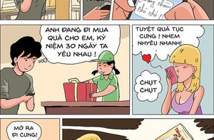 Quà tặng kỷ niệm 30 ngày yêu nhau