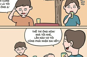 Vợ nhận lỗi: Đúng là tôi đã sai!