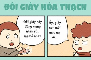 Đôi giày hóa thạch