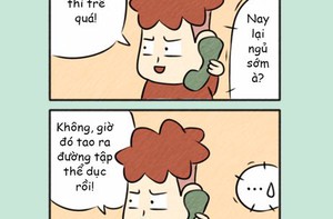 Thằng Nhọ dậy sớm
