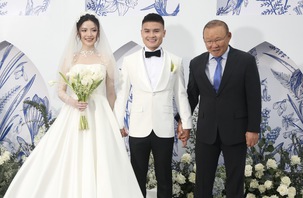 Ông Park Hang Seo đến sớm dự đám cưới Quang Hải
